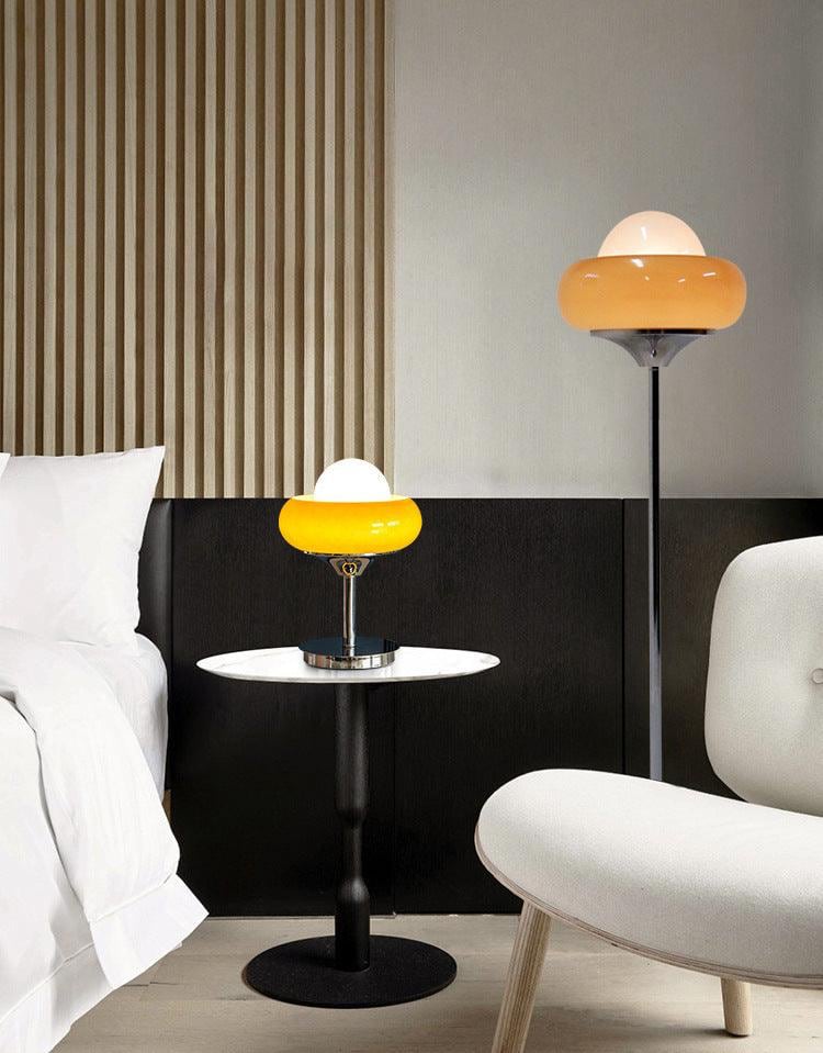 Bauhaus Egg Tart Table Lamp / Floor Lamp