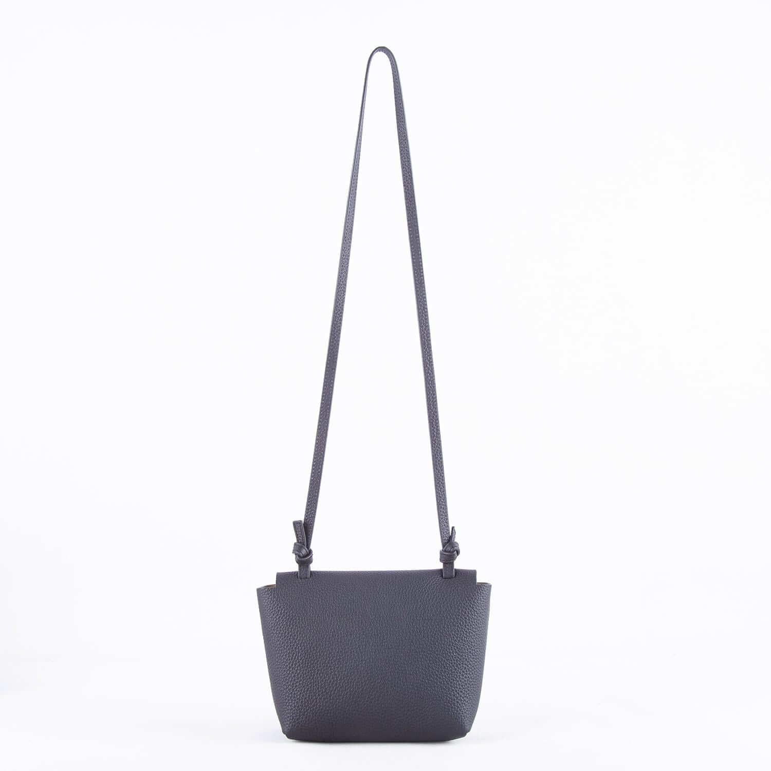 Japanese Style Soft Full Grain Cow Leather Crossbody Bag - loliday.net
