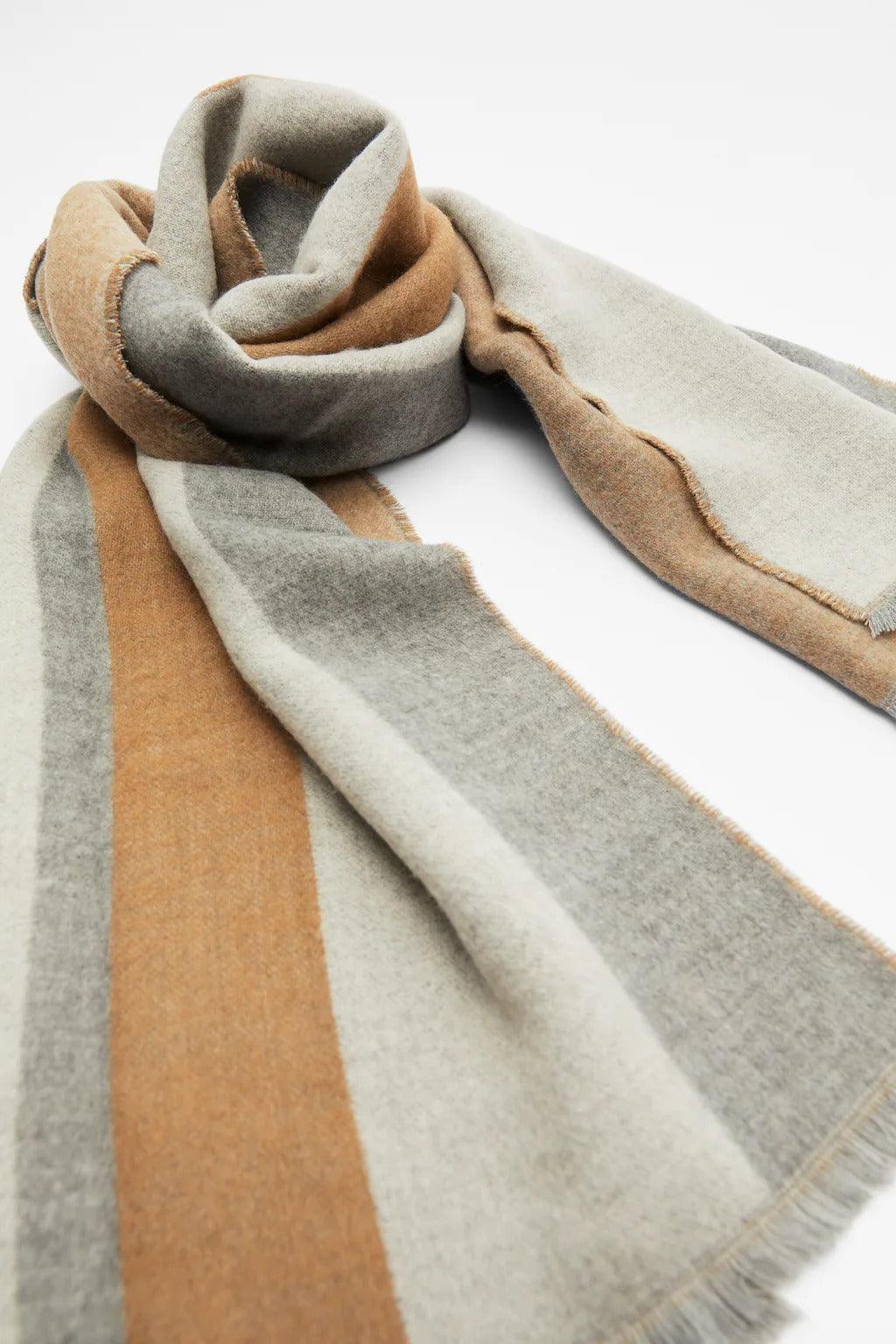Soft Striped Scarf - Loliday