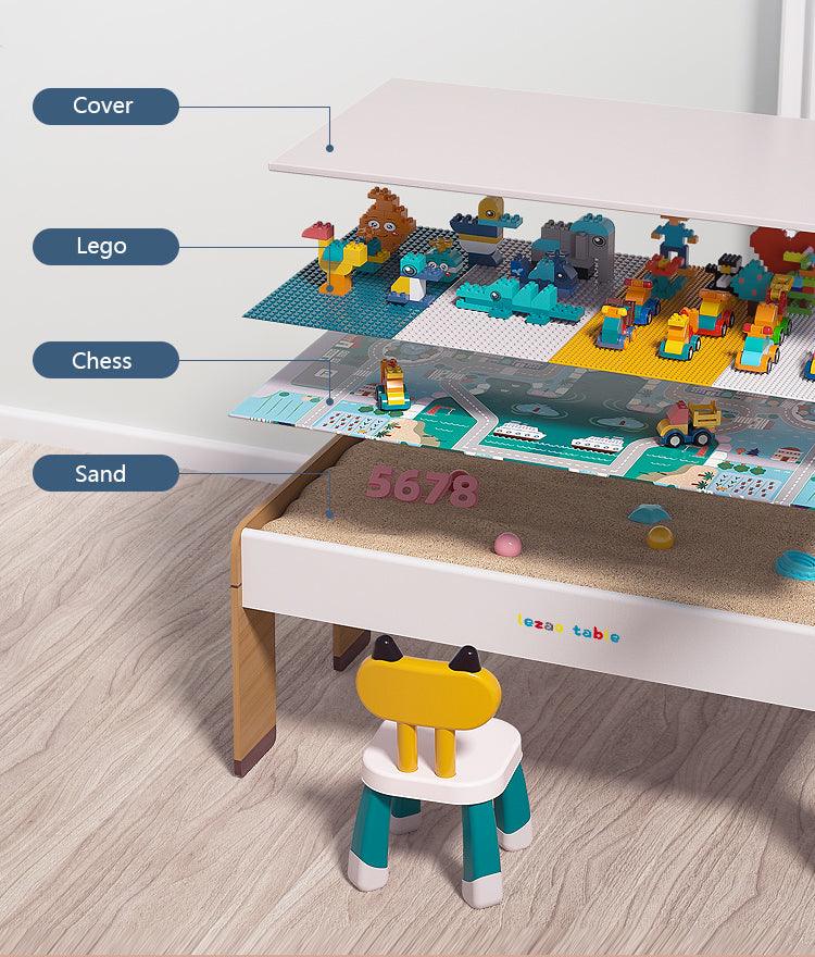 Wood Kids Multi-use Game and Reading (80cm-Desk Chair) – Loliday