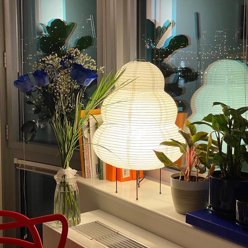 Akari Style | Snowman Paper Table Lamp - 24N – Loliday