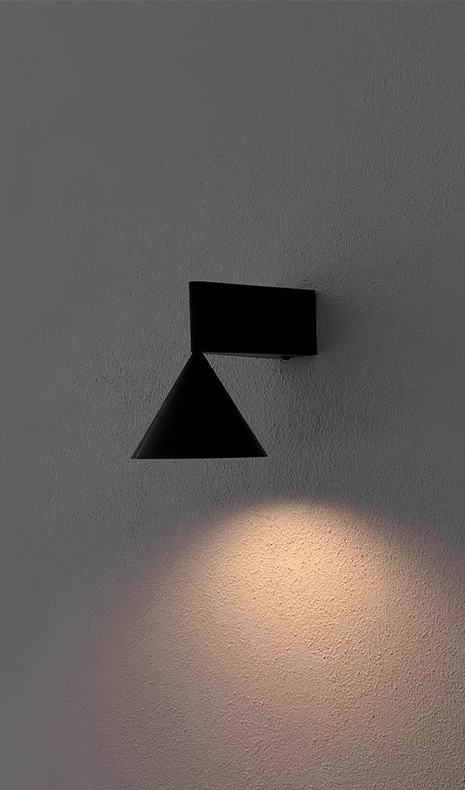D12 Luna Alloy Sconce