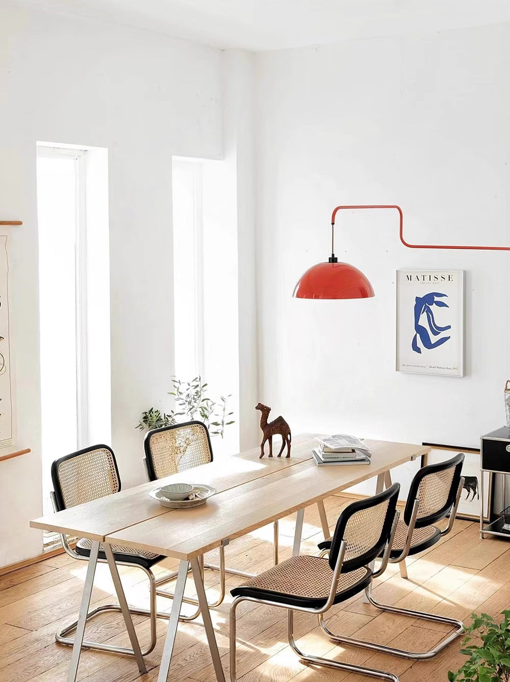 D40 Industrial Pivot Swing Arm Plug-in Wall Lamp