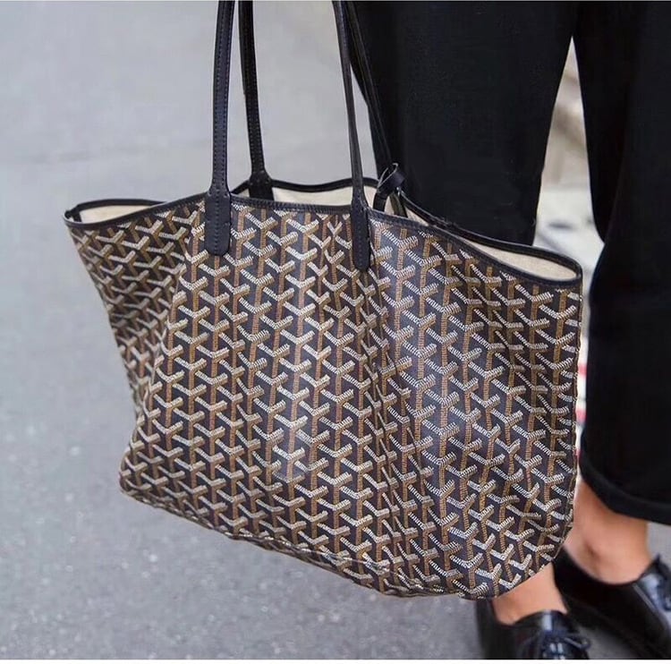 LDGY Large PVC Tote Bag