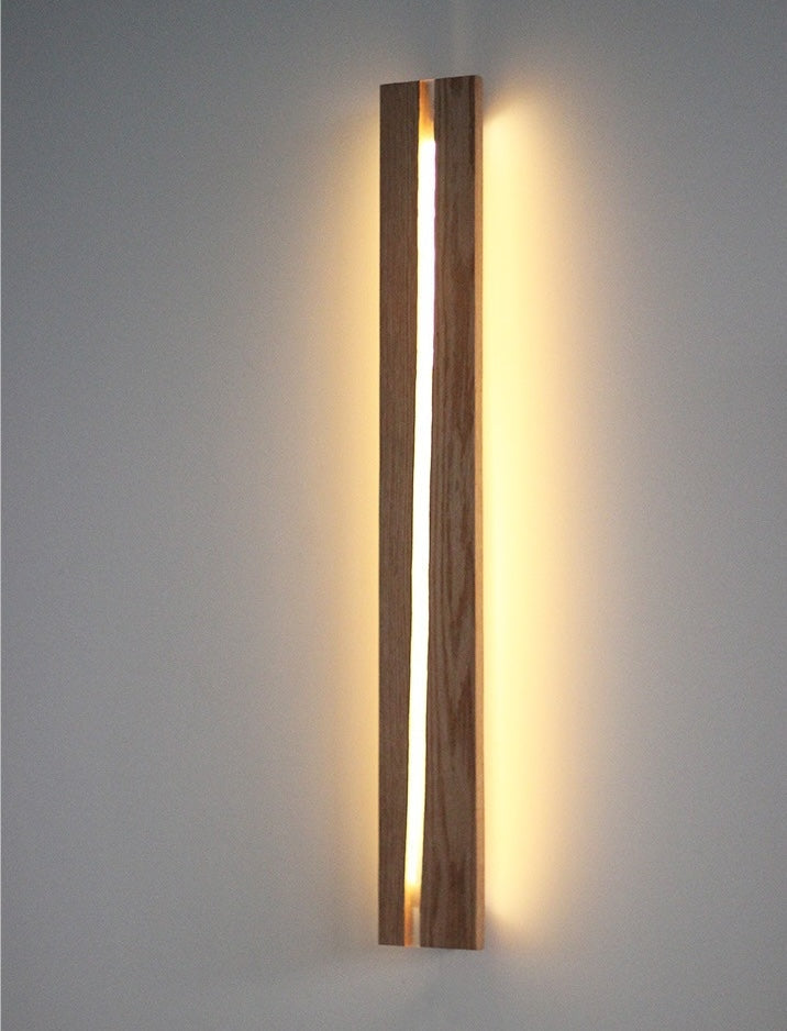 H46 | H93 Wooden Crevice Wall Light