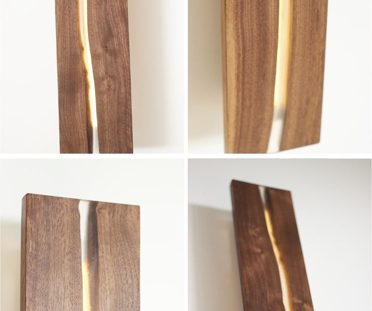 H46 | H93 Wooden Crevice Wall Light