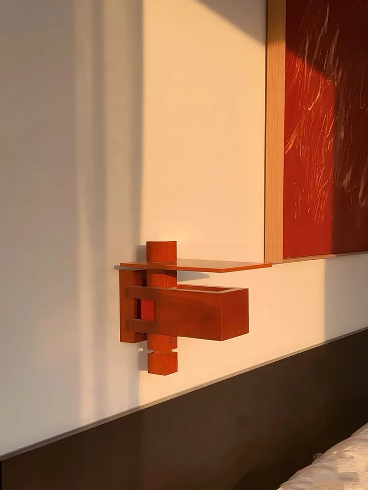 Taliesin Oak Wall Lamp