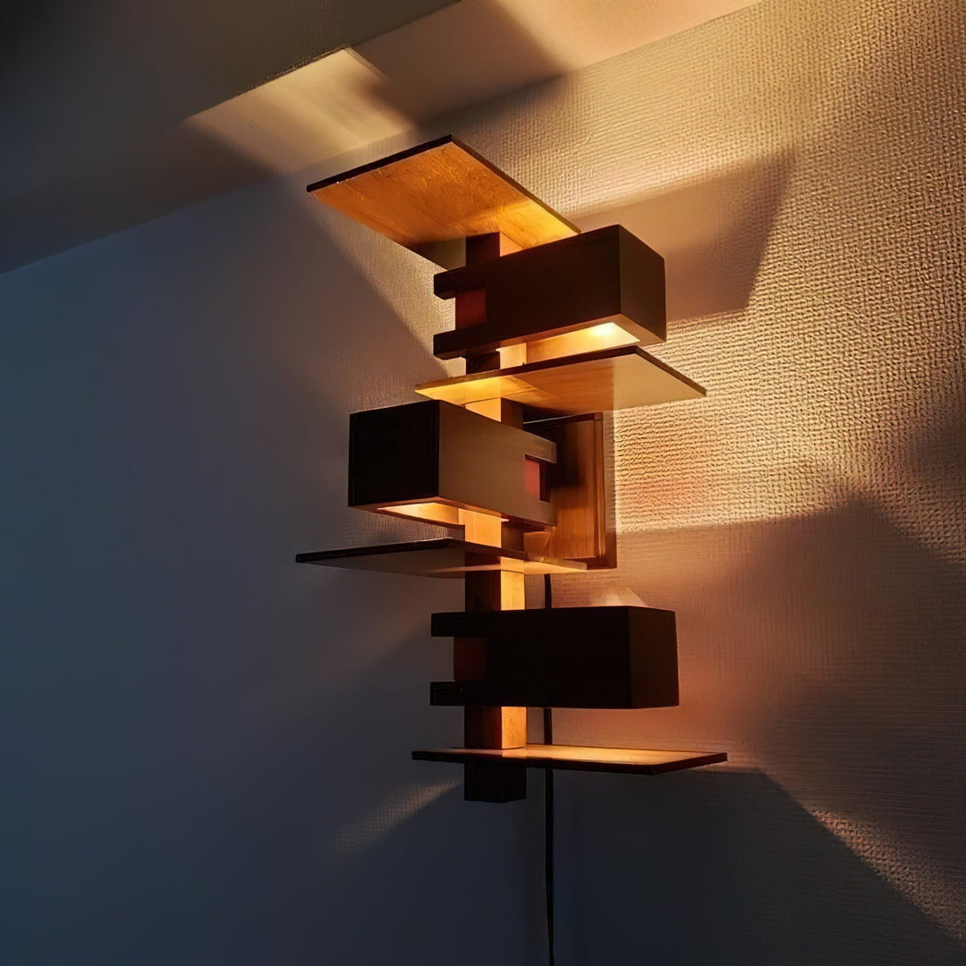 Taliesin Oak Wall Lamp