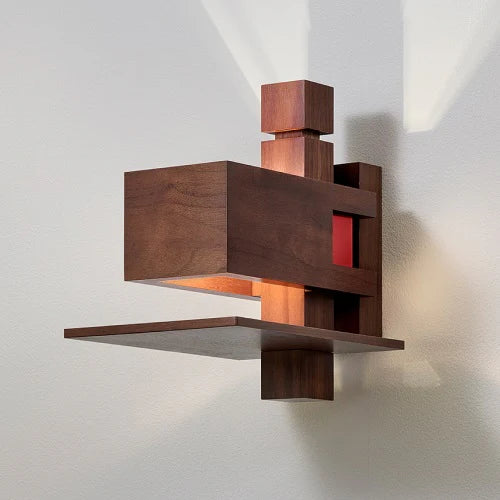 Taliesin Oak Wall Lamp