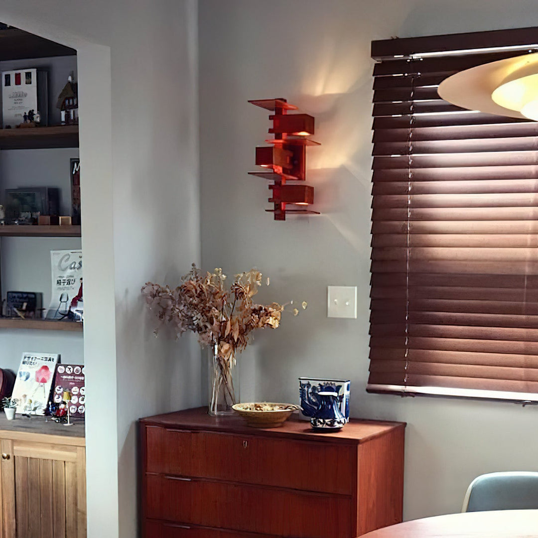 Taliesin Oak Wall Lamp