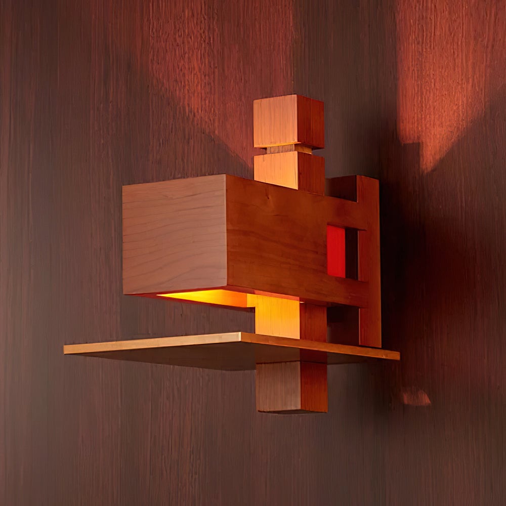 Taliesin Oak Wall Lamp