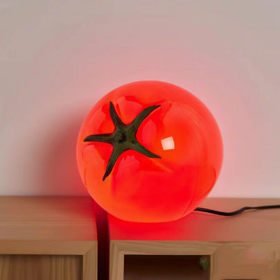 Tomato Glass Table Lamp