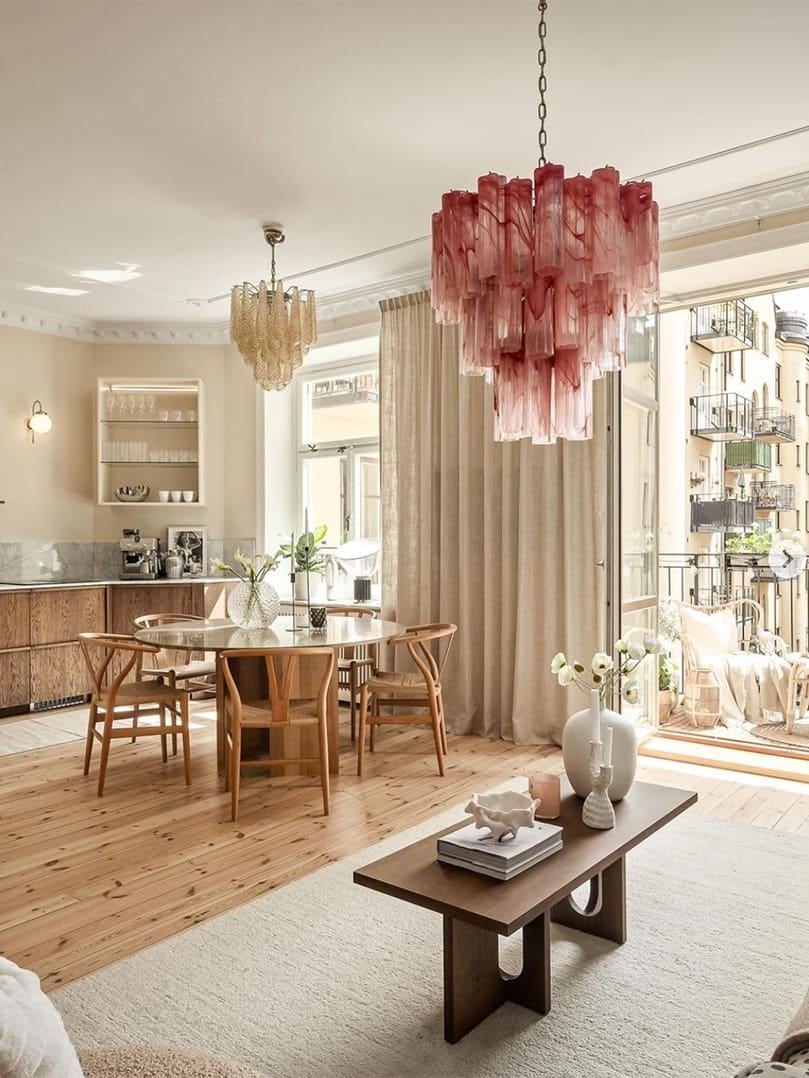 Vetra D60 3-Tier Cascading Chandelier