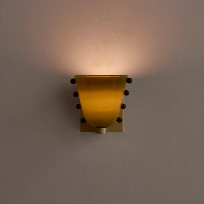 W14 Gemma Glass Sconce