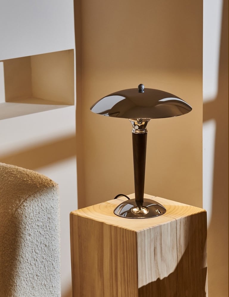 YJ Bauhaus Vintage Mushroom Table Lamp