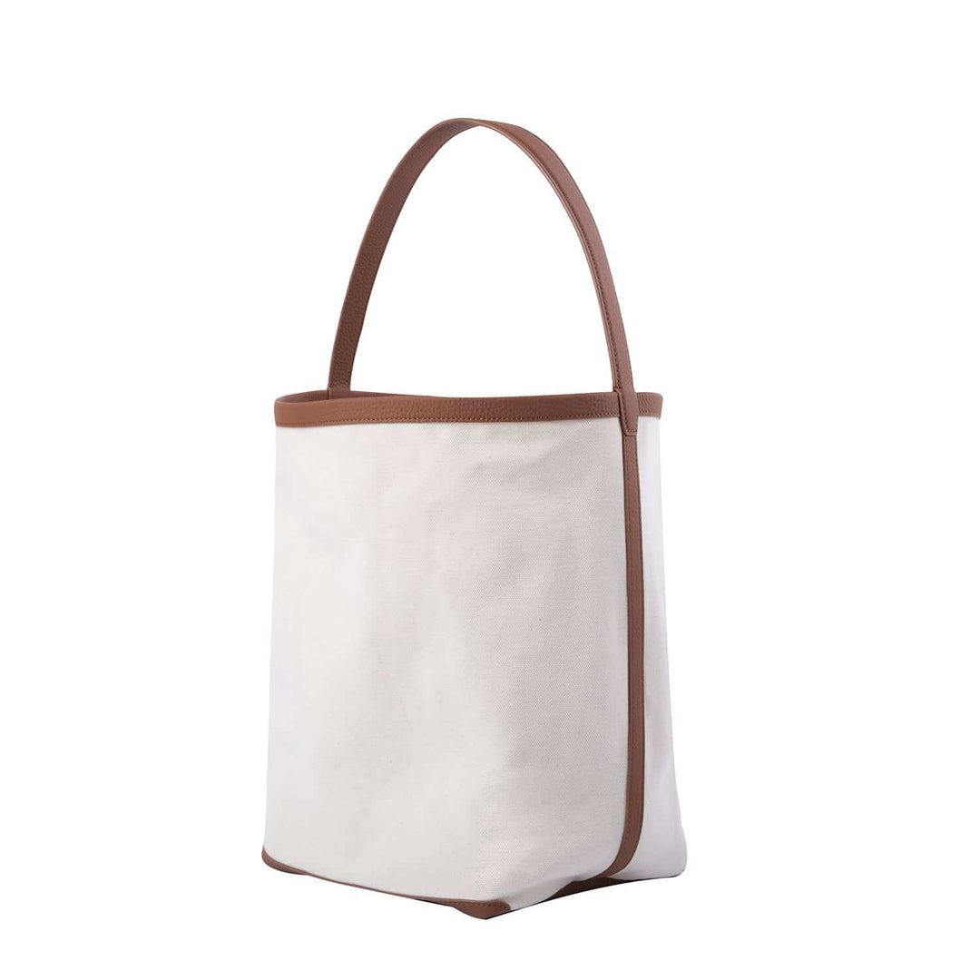 Park Large Leather Tote Bag in Brown - The Row