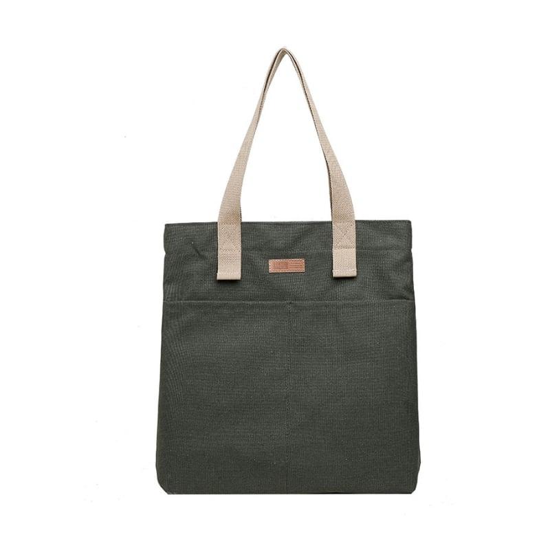 Classic Canvas Tote Bag | Shoulder Bag - mokupark.com