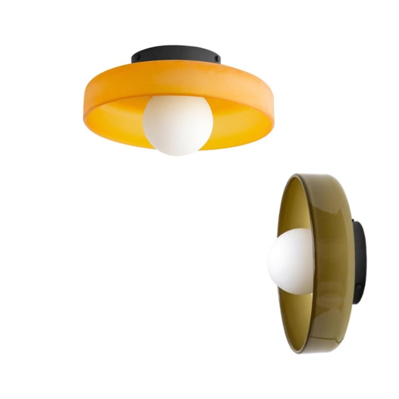 250mm / 350mm Disc Ceiling / Wall Lamp | Sconce