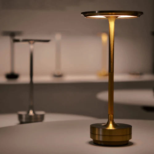 Japanese Ambient Turn - Aluminum USB Rechargeable LED Cordless Table Lamp
