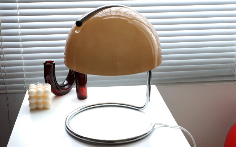 Classic Bauhaus CATO Glass Table Lamp - Pudding Aromatherapy Lamp