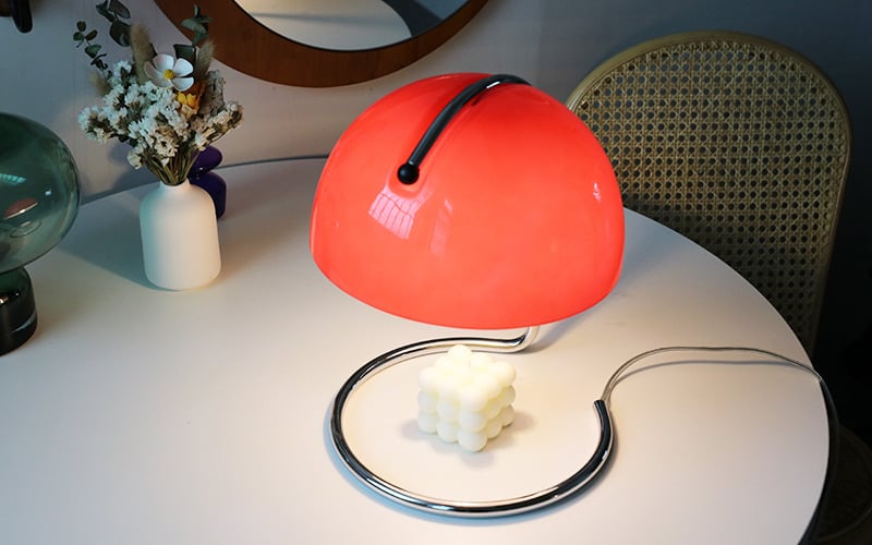 Classic Bauhaus CATO Glass Table Lamp - Pudding Aromatherapy Lamp