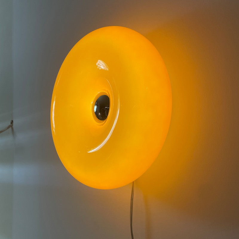 Varma LED Table / Wall Donut Lamp - Amber