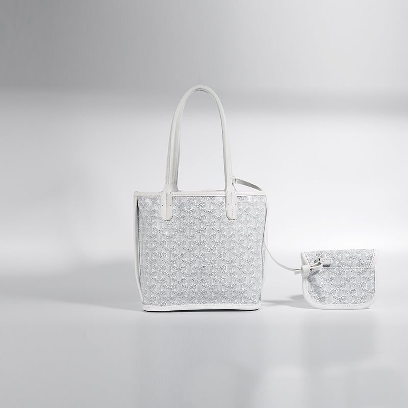 LDGY Mini Double-sided Leather Tote Bag