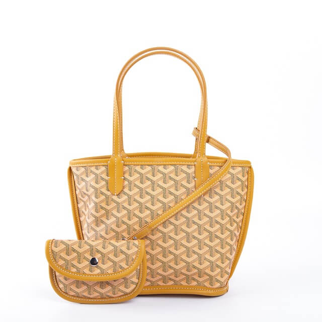 LDGY Mini Double-sided Leather Tote Bag