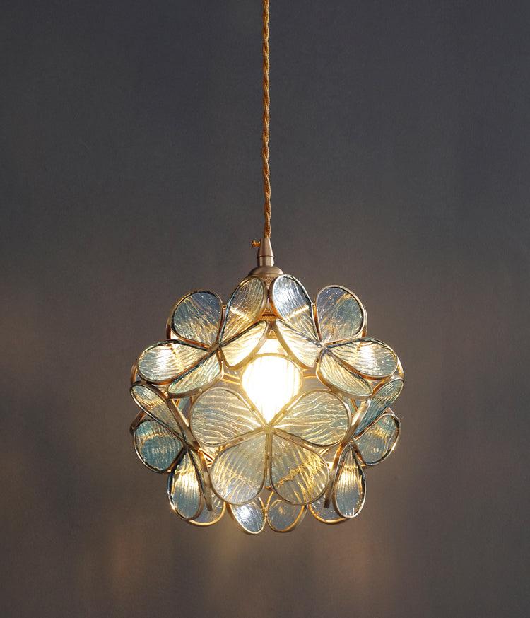 Cherry Blossoms | Glass Color Petal Pendant Lamp