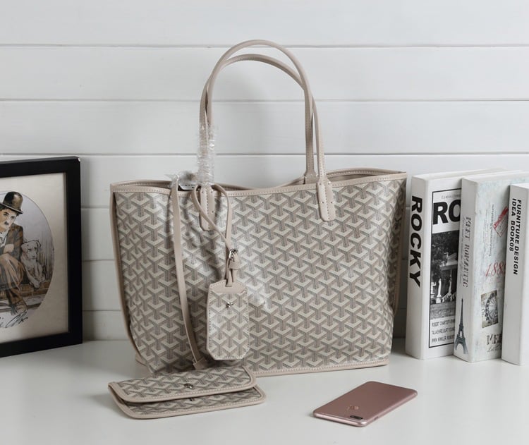 LDGY Double-sided Genuine Leather Tote - M/L