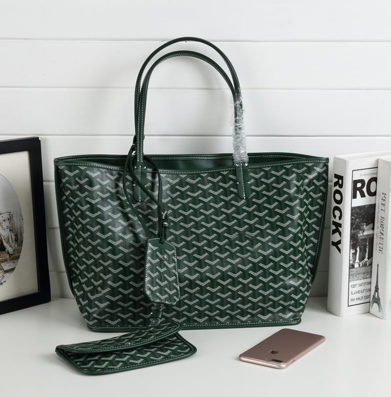 LDGY Double-sided Genuine Leather Tote - M/L