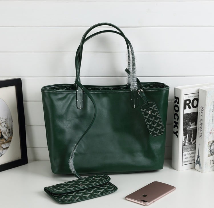 LDGY Double-sided Genuine Leather Tote - M/L