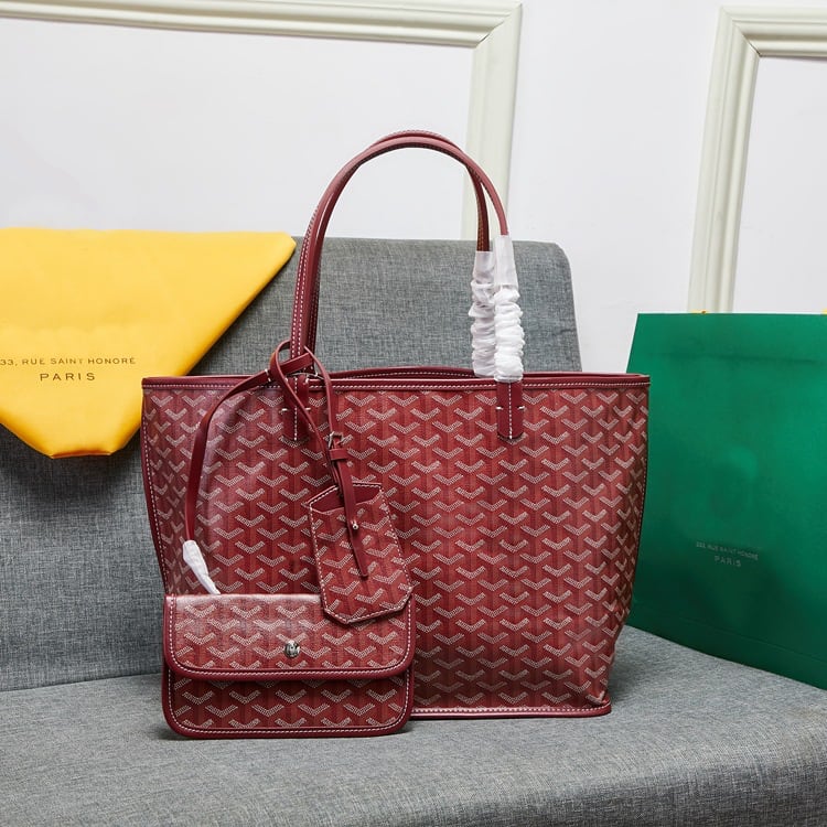 LDGY Double-sided Genuine Leather Tote - M/L