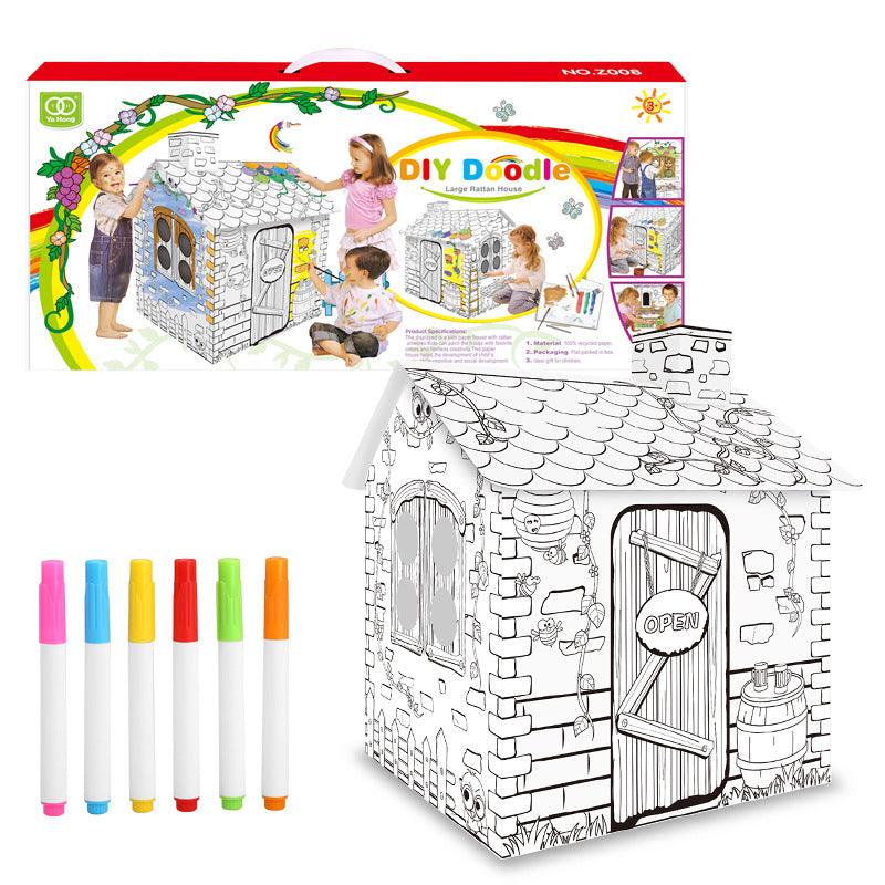 DIY Doodle Paper Creative Infinite House - mokupark.com