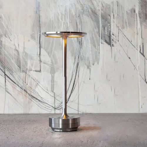 Japanese Ambient Turn - Aluminum USB Rechargeable LED Cordless Table Lamp