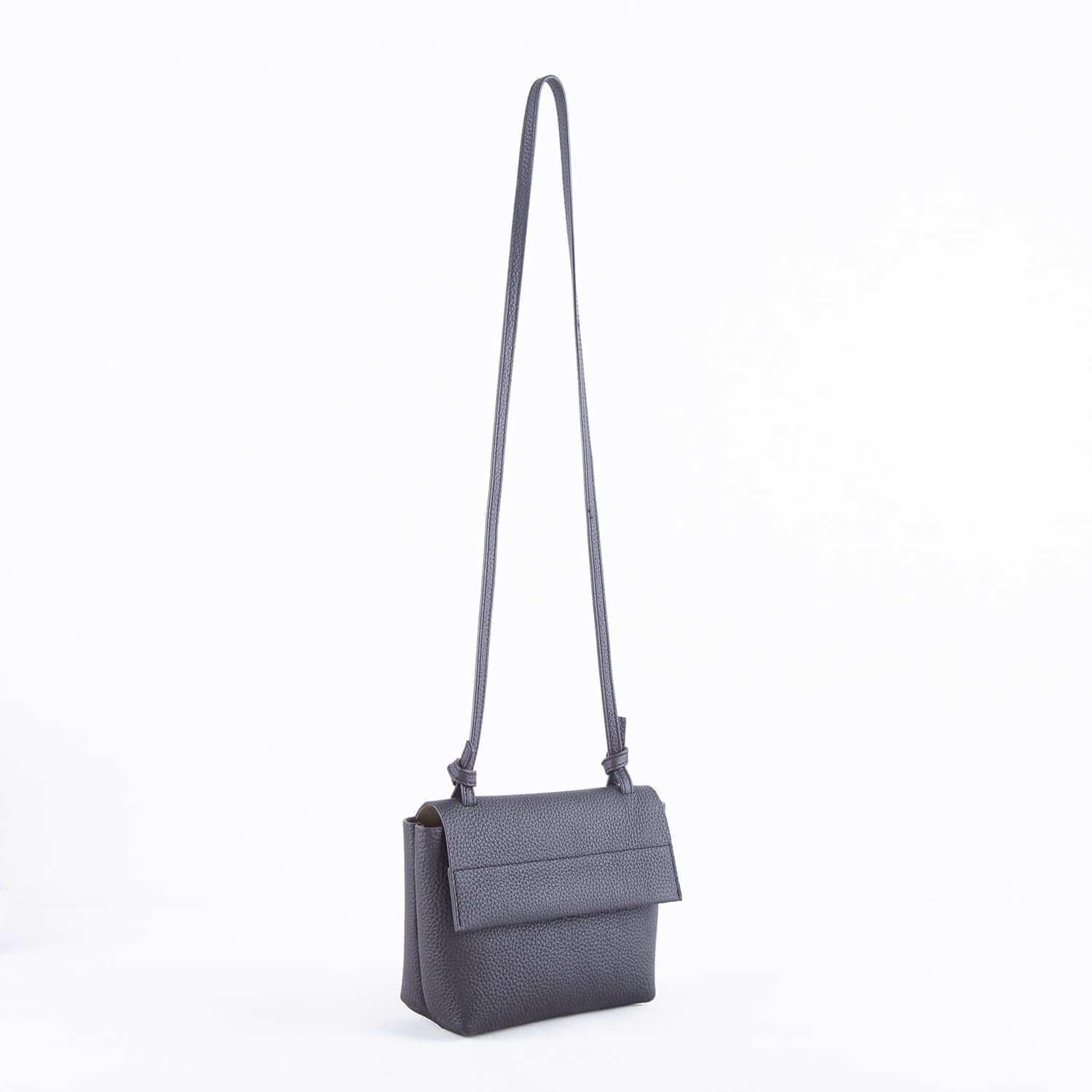 Japanese Style Soft Full Grain Cow Leather Crossbody Bag - loliday.net