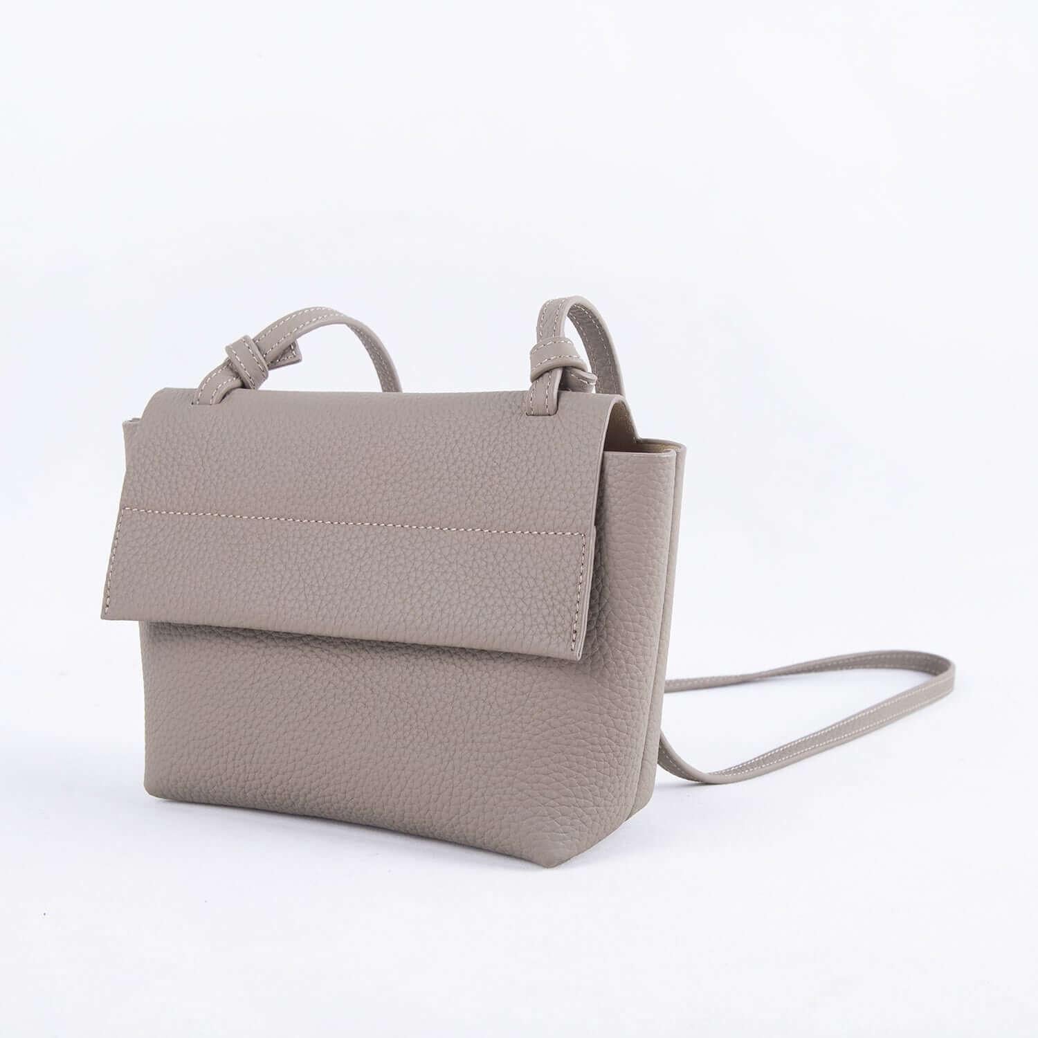 Japanese Style Soft Full Grain Cow Leather Crossbody Bag - loliday.net