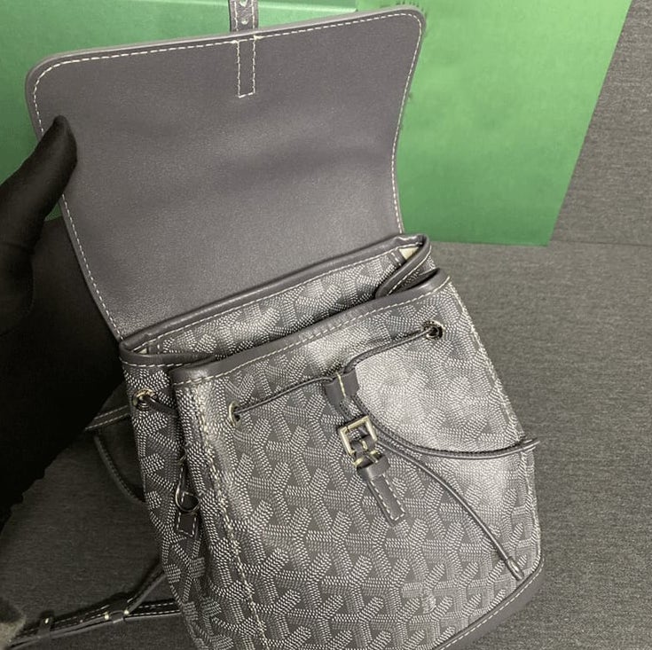 LDGY Genuine Leather Dual-purpose Bag - Slant Bag | Mini Backpack