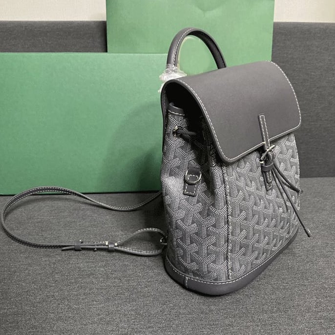 LDGY Genuine Leather Dual-purpose Bag - Slant Bag | Mini Backpack