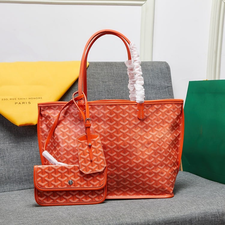 LDGY Double-sided Genuine Leather Tote - M/L