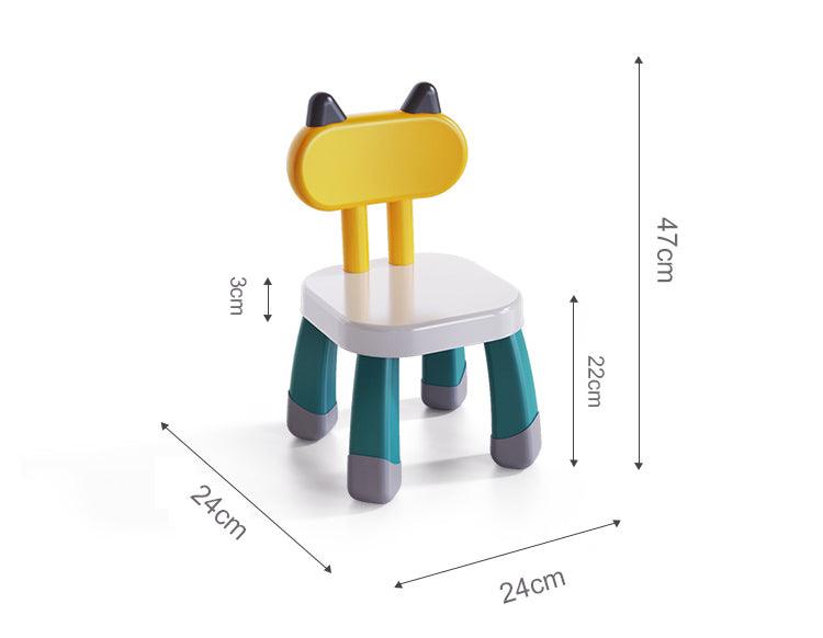 Wood Kids Multi-use Game and Reading (80cm-Desk + 1 Chair) - Moku Park